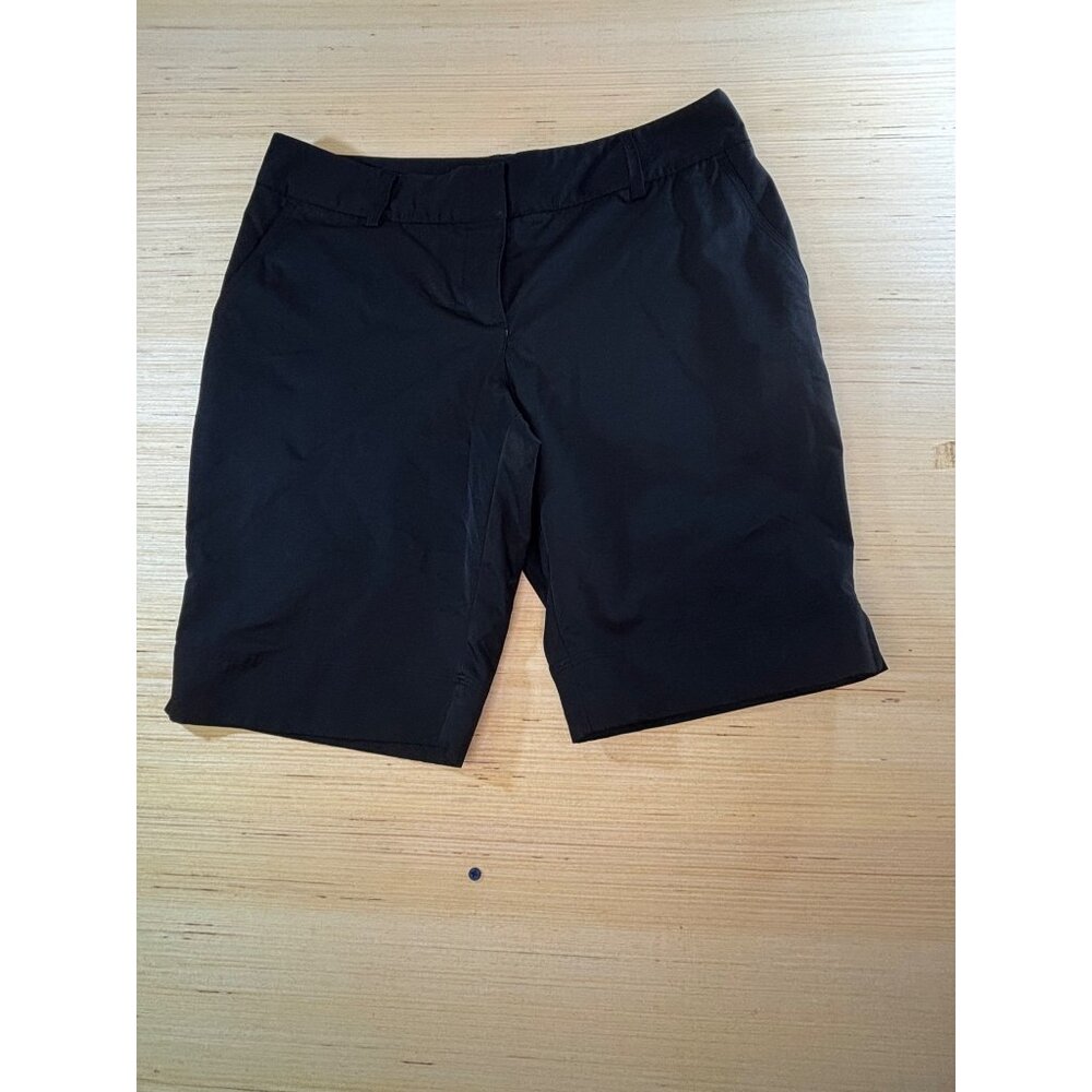 Adidas Climalite Womens Black Shorts Size 12 Lightweight Breathable Material